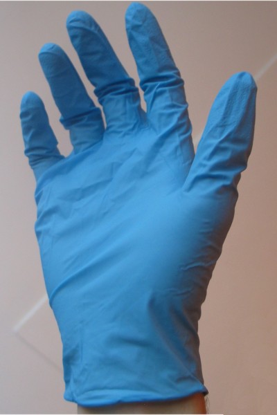 File:Disposable nitrile glove.jpg